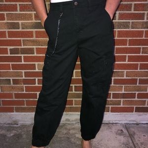 Black Pants with Chain